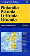 Finlandia, Estonia, Lettonia, Lituania 1:800.000
